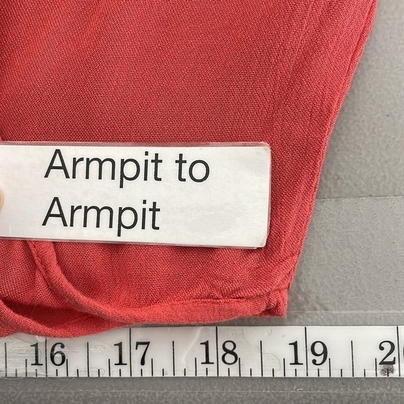 Elan Dress Women's Small Orange Mini Flare Dress Spaghetti Straps Pockets - Picture 13 of 17